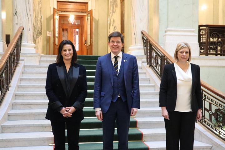 Visite des Présidentes de la Chambre et du Sénat en Suède