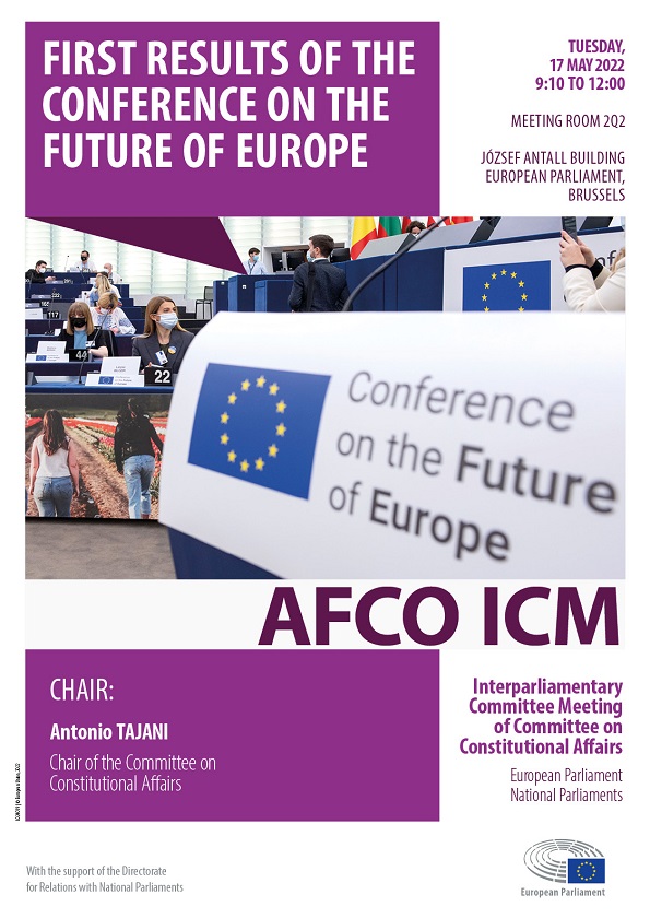 Interparlementaire gedachtewisseling over de Conferentie over de toekomst van Europa