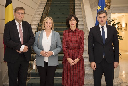 Bezoek van de Commissie voor de Europese Integratie van het Parlement van Georgië