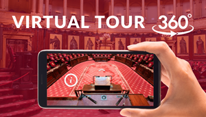 Pay a virtual visit to the Senate