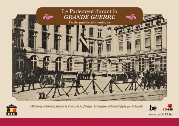 Brochure Het Parlement tijdens de Groote Oorlog