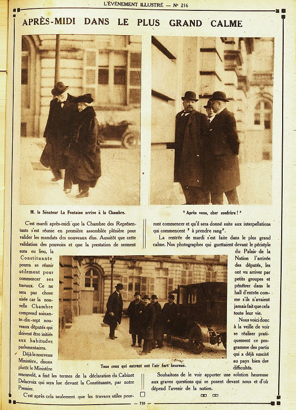 L'Evnement illustr, n 216, 13 dcembre 1919, p.735