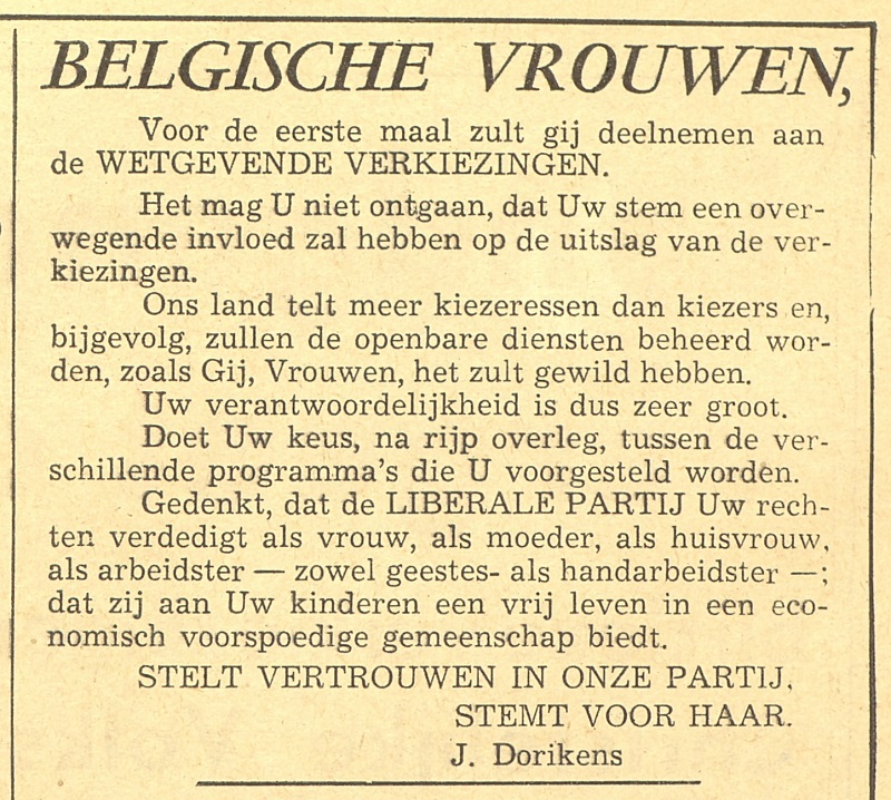 dition spciale du journal libral Volksbelang, 8 juin 1949