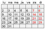 Image Calendrier