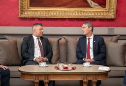 Bezoek van de voorzitter van het Monegaskisch Parlement