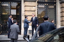 Rencontre avec S.E. Monsieur Yoshimasa HAYASHI