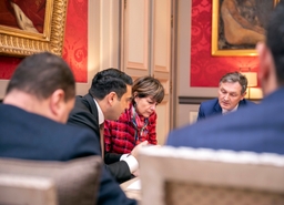 Bezoek van een Armeense delegatie