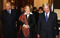 Koningsfeest in het Federale parlement - Halfrond van de Senaat