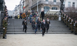 Herdenking van de Wapenstilstand in het Federaal Parlement