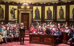 Ceremonie "Zoek uw Vredesvrouw 2014"