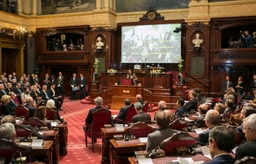 Koningsdag in het Federaal Parlement