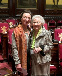 Ceremonie "Zoek uw Vredesvrouw 2014"