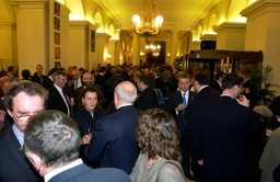 Koningsfeest in het Federale parlement - receptie