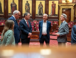 Bezoek van de voorzitter van de Bundesrat aan de Senaat