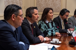 Bezoek van een delegatie van de Mexicaanse Senaat