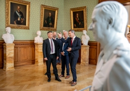 Bezoek van de voorzitter van het Monegaskisch Parlement