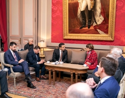 Bezoek van een Armeense delegatie