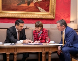 Bezoek van een Armeense delegatie