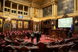 Visite des ambassadeurs des pays nordiques au Sénat