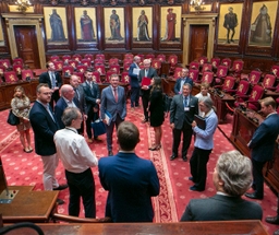 Une délégation parlementaire américaine visite le Sénat