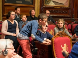 Herdenking van de Wapenstilstand in het Federaal Parlement