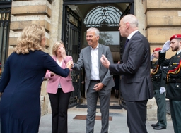 Visite des Présidents de la Première et Seconde Chambre des États généraux des Pays-Bas