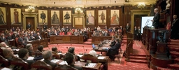 Debat in de Senaat over de rechten van de mens