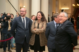 Koningsdag in het Federaal Parlement