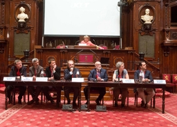 Conferentie met François Englert: "Van een boson tot het Universum, van elementair deeltje tot satelliet"