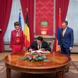 Bezoek van een Armeense delegatie