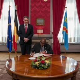 Bezoek van de Voorzitter van de Senaat van Congo