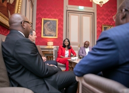 Bezoek van de Voorzitter van de Senaat van Congo