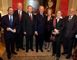 Koningsfeest in het Federale parlement - receptie