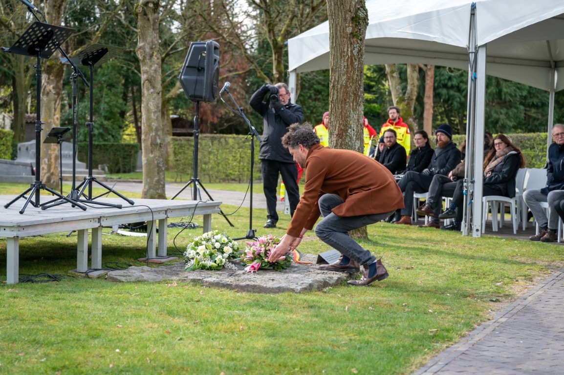 2 april 2022: Herdenking van het bombardement op Mortsel