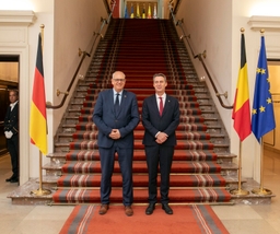 Bezoek van de voorzitter van de Bundesrat aan de Senaat