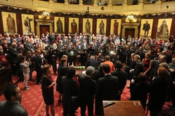 Koningsfeest in het federale parlement:  “Actief ouder worden en Solidariteit tussen de generaties”