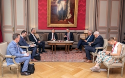 Bezoek van de voorzitter van het Monegaskisch Parlement