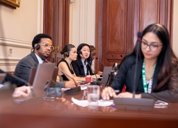 Simulation diplomatique au Parlement fédéral