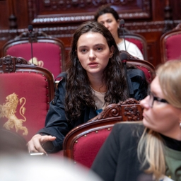 Oekraïense studenten in de Senaat