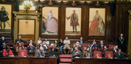 Debat in de Senaat over de rechten van de mens