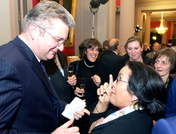 Koningsfeest in het Federale parlement - receptie