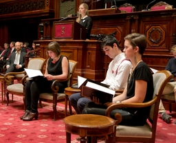 Herdenking van de Wapenstilstand in het Federaal Parlement