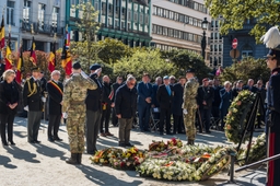 Herdenkingsplechtigheid gesneuvelde soldaten sinds 1945