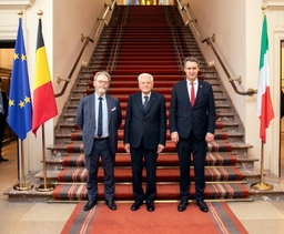 Visite du président de la République italienne au Parlement fédéral