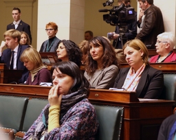 Koningsfeest in het federale parlement:  “Actief ouder worden en Solidariteit tussen de generaties”