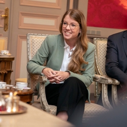 Bezoek van de voorzitter van de Bundesrat aan de Senaat