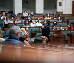 Internationale Vrouwendag in de Senaat