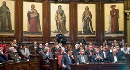 Debat in de Senaat over de rechten van de mens