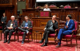 Herdenking van de Wapenstilstand in het Federaal Parlement