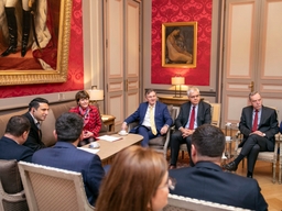 Bezoek van een Armeense delegatie